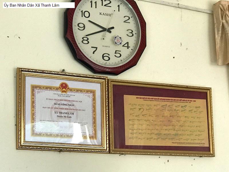 Ủy Ban Nhân Dân Xã Thanh Lâm