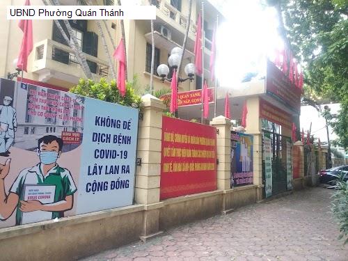UBND Phường Quán Thánh