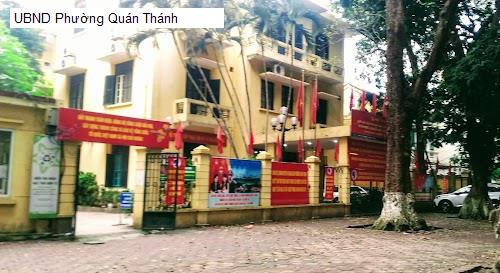 UBND Phường Quán Thánh