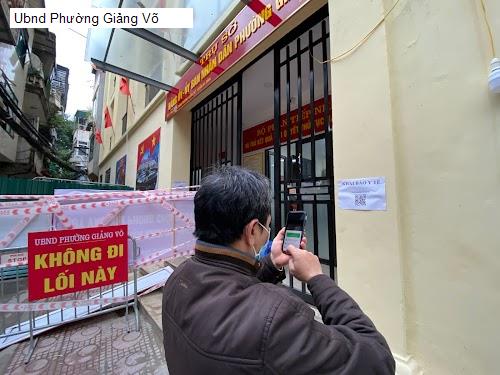 Ubnd Phường Giảng Võ